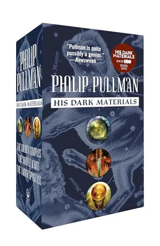 Book cover for His Dark Materials by Philip Pullman