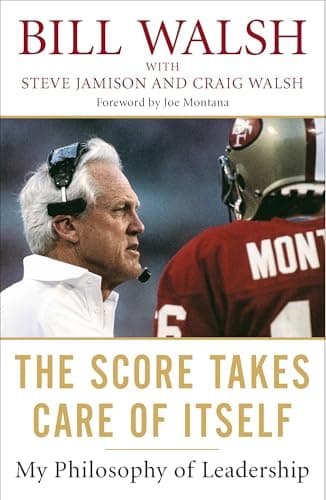 Book cover for The Score Takes Care of Itself by Bill Walsh