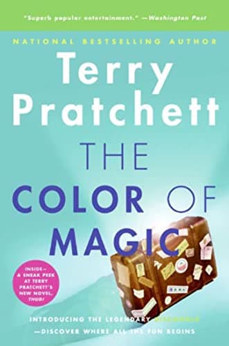 Book cover for The Color of Magic by Terry Pratchett