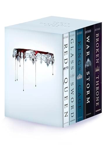 Book cover for Red Queen 5-Book Paperback Box Set by Victoria Aveyard