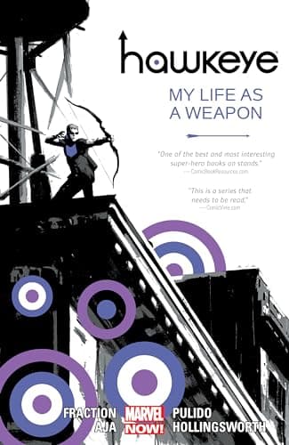 Book cover for Hawkeye - Volume 1 by Matt Fraction
