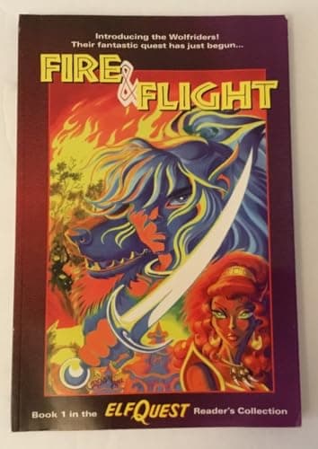 Book cover for Fire & Flight by Wendy Pini