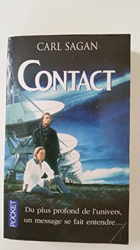 Book cover for Contact by Carl Sagan