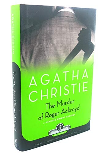 Book cover for The Murder of Roger Ackroyd by Agatha Christie