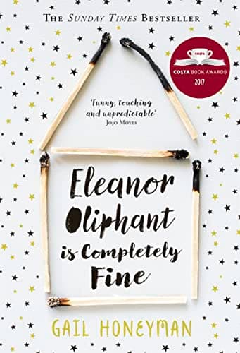 Book cover for Eleanor Oliphant is Completely Fine by Gail Honeyman