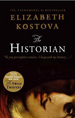 Book cover for The Historian by Elizabeth Kostova