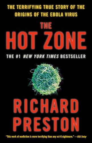 Book cover for The Hot Zone by Richard Preston