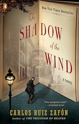Book cover for The Shadow of the Wind by Carlos Ruiz Zafon