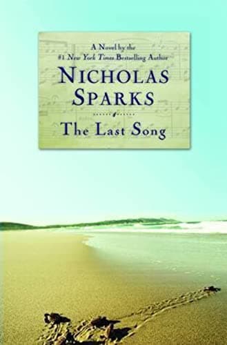 Book cover for The Last Song by Nicholas Sparks