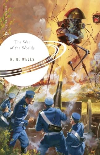 Book cover for The War of the Worlds by H. G. Wells