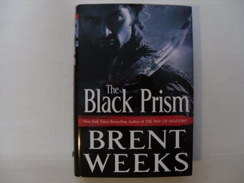 Book cover for The Black Prism by Brent Weeks
