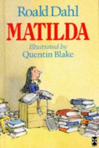 Book cover for Matilda by Roald Dahl