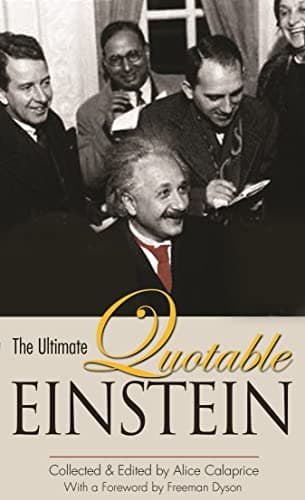 Book cover for The Ultimate Quotable Einstein by Albert Einstein