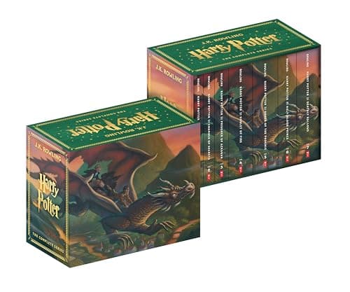 Book cover for Harry Potter Paperback Boxed Set: Books 1-7 by J K Rowling