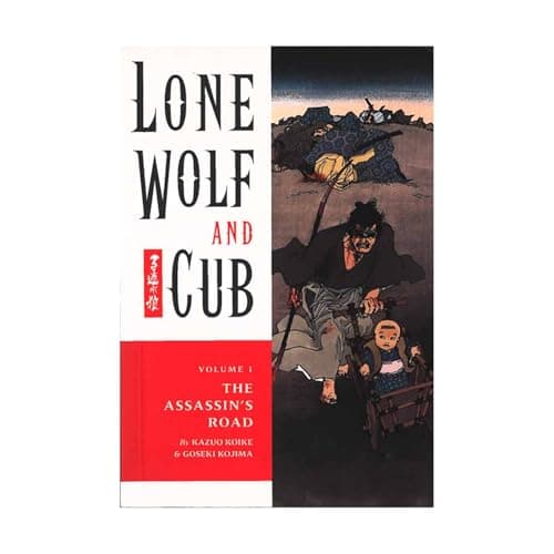 Book cover for Lone Wolf and Cub Vol. 1: The Assassin's Road by Kazuo Koike
