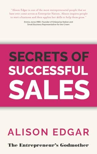 Book cover for Secrets of Successful Sales by Alison Edgar