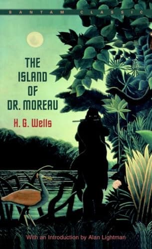 Book cover for The Island of Dr. Moreau by H. G. Wells