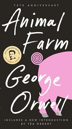 Book cover for Animal Farm by George Orwell