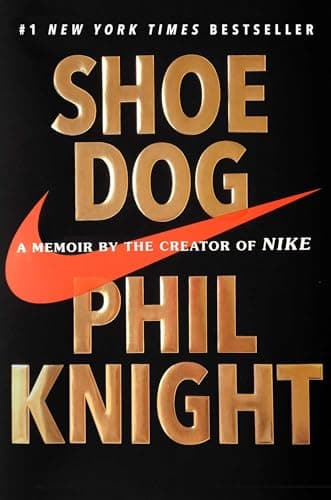Book cover for Shoe Dog by Phil Knight