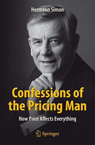 Book cover for Confessions of the Pricing Man by Hermann Simon