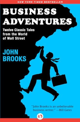 Book cover for Business Adventures by John Brooks