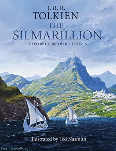 Book cover for The Silmarillion by John Ronald Reuel Tolkien