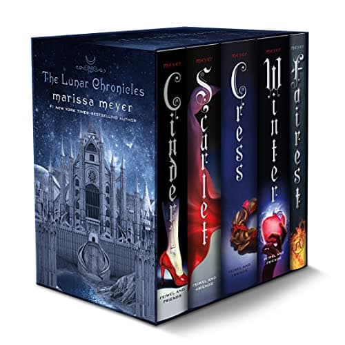 The Lunar Chronicles by Marissa Meyer - Book cover