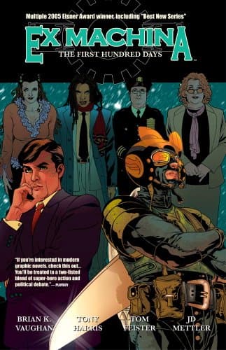 Book cover for The First Hundred Days by Brian K. Vaughan