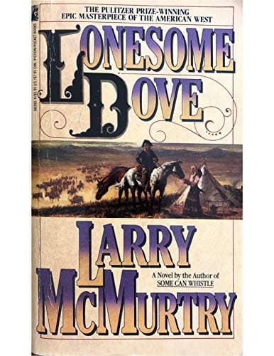 Book cover for Lonesome Dove by Larry McMurtry