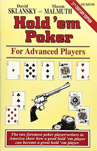 Book cover for Hold 'em Poker for Advanced Players by David Sklansky