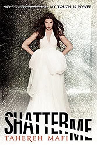 Book cover for Shatter Me by Tahereh Mafi