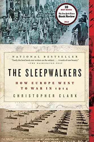 Book cover for The Sleepwalkers by Christopher Clark