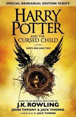 Book cover for Harry Potter and the Cursed Child by John Tiffany