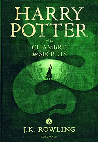 Book cover for Harry Potter et la chambre des secrets by J.K. Rowling