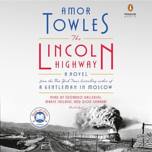 Book cover for The Lincoln Highway by Amor Towles