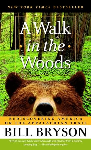 Book cover for A Walk in the Woods by Bill Bryson
