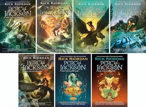 Book cover for The Last Olympian by Rick Riordan