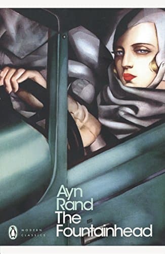 Book cover for The Fountainhead by Ayn Rand