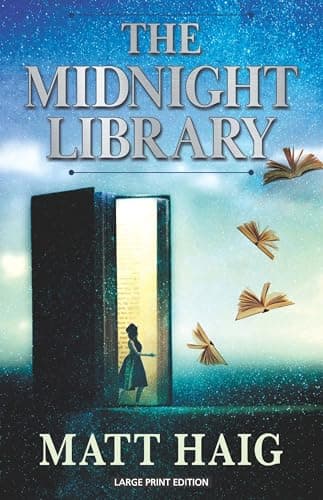 Book cover for The Midnight Library by Matt Haig
