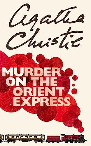 Book cover for Murder on the Orient Express by Agatha Christie