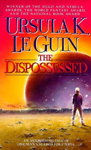 Book cover for The Dispossessed by Ursula K. Le Guin