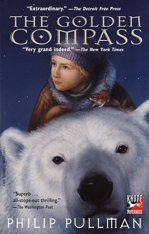 The Golden Compass by Philip Pullman - Book cover