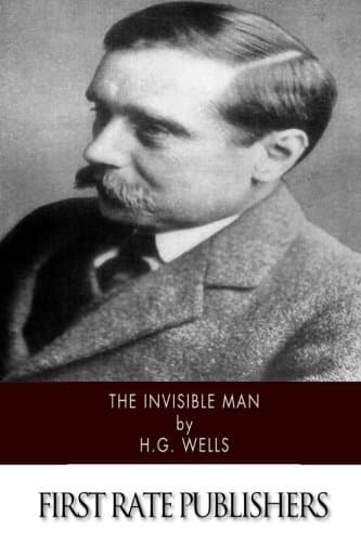Book cover for The Invisible Man by H. G. Wells