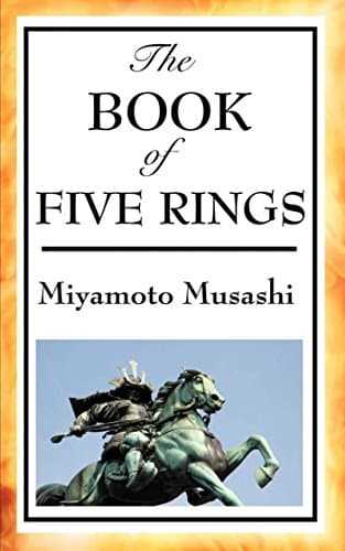 Book cover for The Book of Five Rings by Miyamoto Musashi