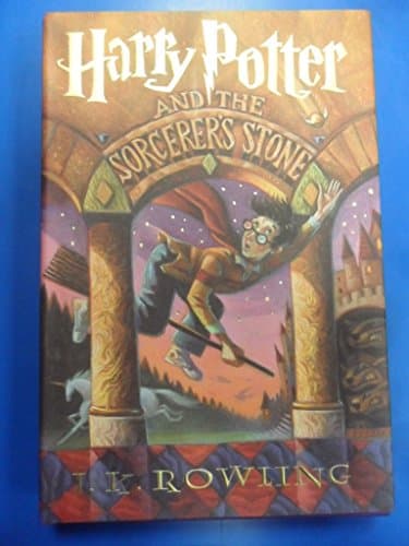Book cover for The Sorcerer's Stone by J. K. ROWLING