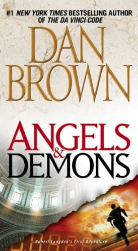 Book cover for Angels & Demons by Dan Brown