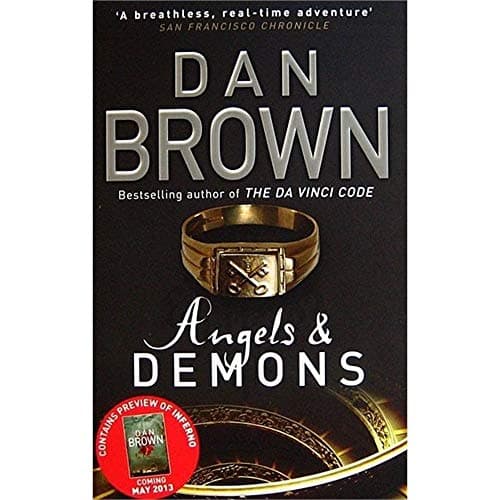 Book cover for Angels & Demons by Dan Brown