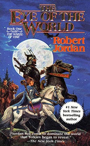 Book cover for The Eye of the World by Robert Jordan