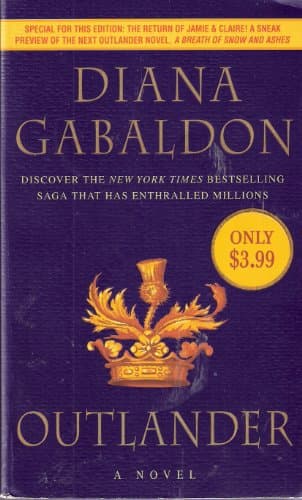 Book cover for Outlander by Diana Gabaldon