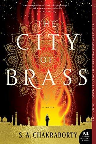 Book cover for The City of Brass by S. A. Chakraborty